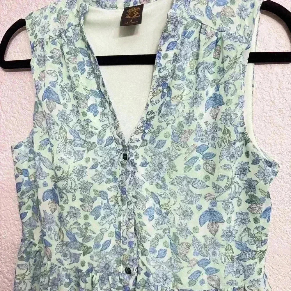 Disney Alice Through The Looking Glass Designer Floral Maxi Dress - Size S - Picture 4 of 6